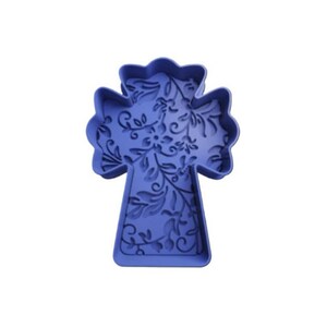 2 PCS: Cross Stamp and Cutter Set/Polymer Clay/Cookie Cutter