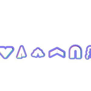 6 PCS: Arch Set