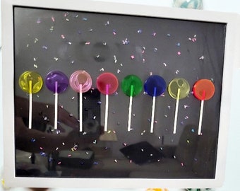 Lollipop/Candy Art Table/Wall Art