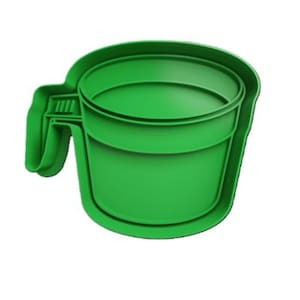 May include: A white ceramic mug with a black handle and the text "But First, Coffee" in a black, handwritten-style font. The mug is on a white surface.