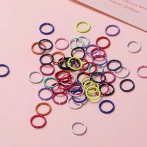 8 mm Color Jump Rings