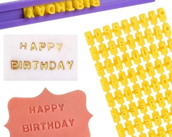 Alphabet and Numbers Stamps