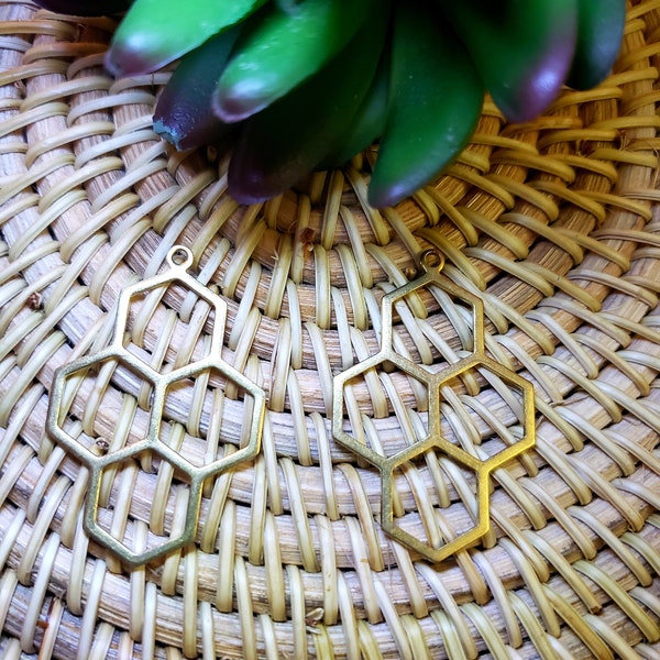 Beehive Charm/Connector/Finding/Component/Link/Pendant