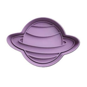 2 PCS: Saturn/Space/Astronaut Stamp & Cutter Set/Polymer Clay/Cookie Cutter