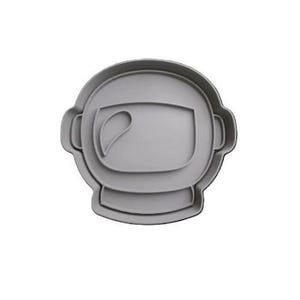 2 PCS: Space/Astronaut Helmet Stamp & Cutter Set/Polymer Clay/Cookie Cutter