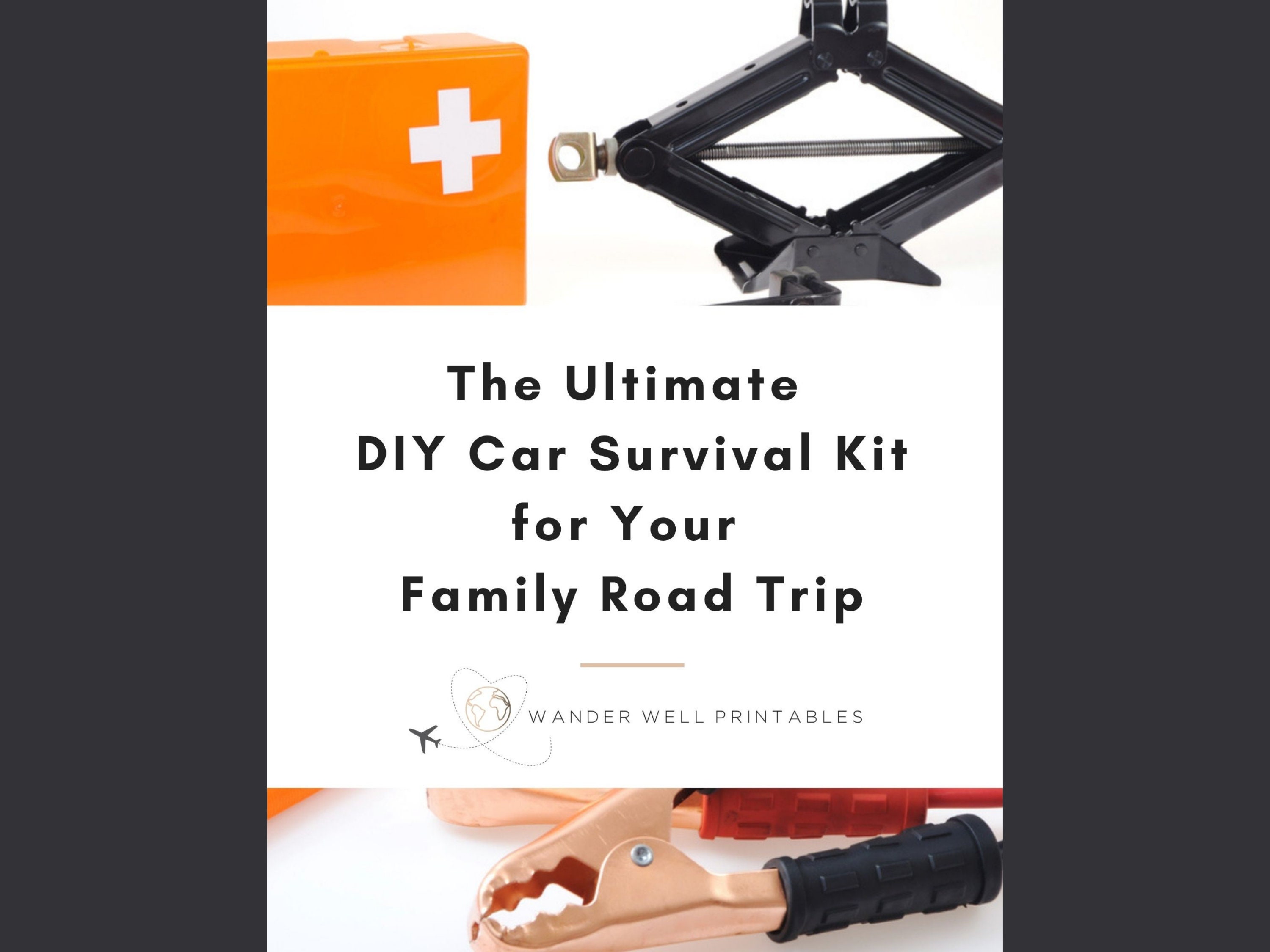 The Ultimate DIY Car Survival Kit for Your Family Road Trip Etsy
