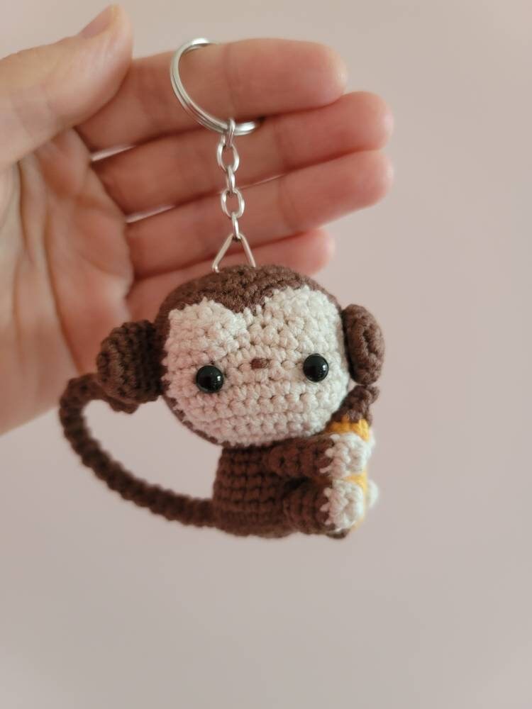 Monkey Keychain Kit - Best Monkey Ornament Charm Gift Idea – POPSEWING®