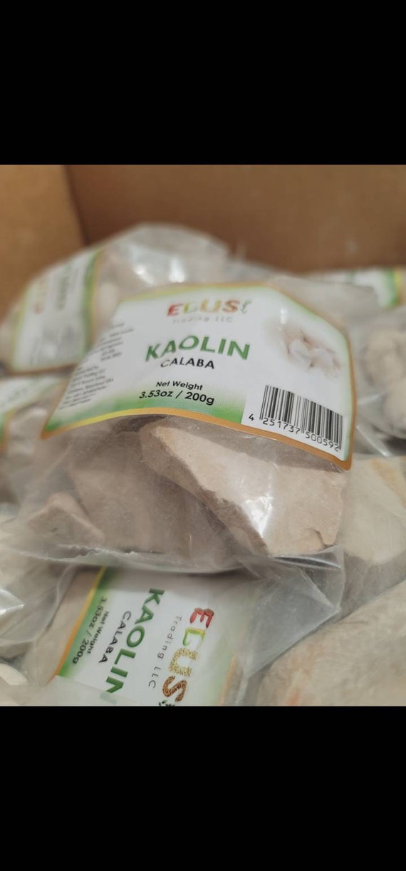 Kaolin / Edible Clay / Kalaba / Marble Chalk / Calabash Chalk