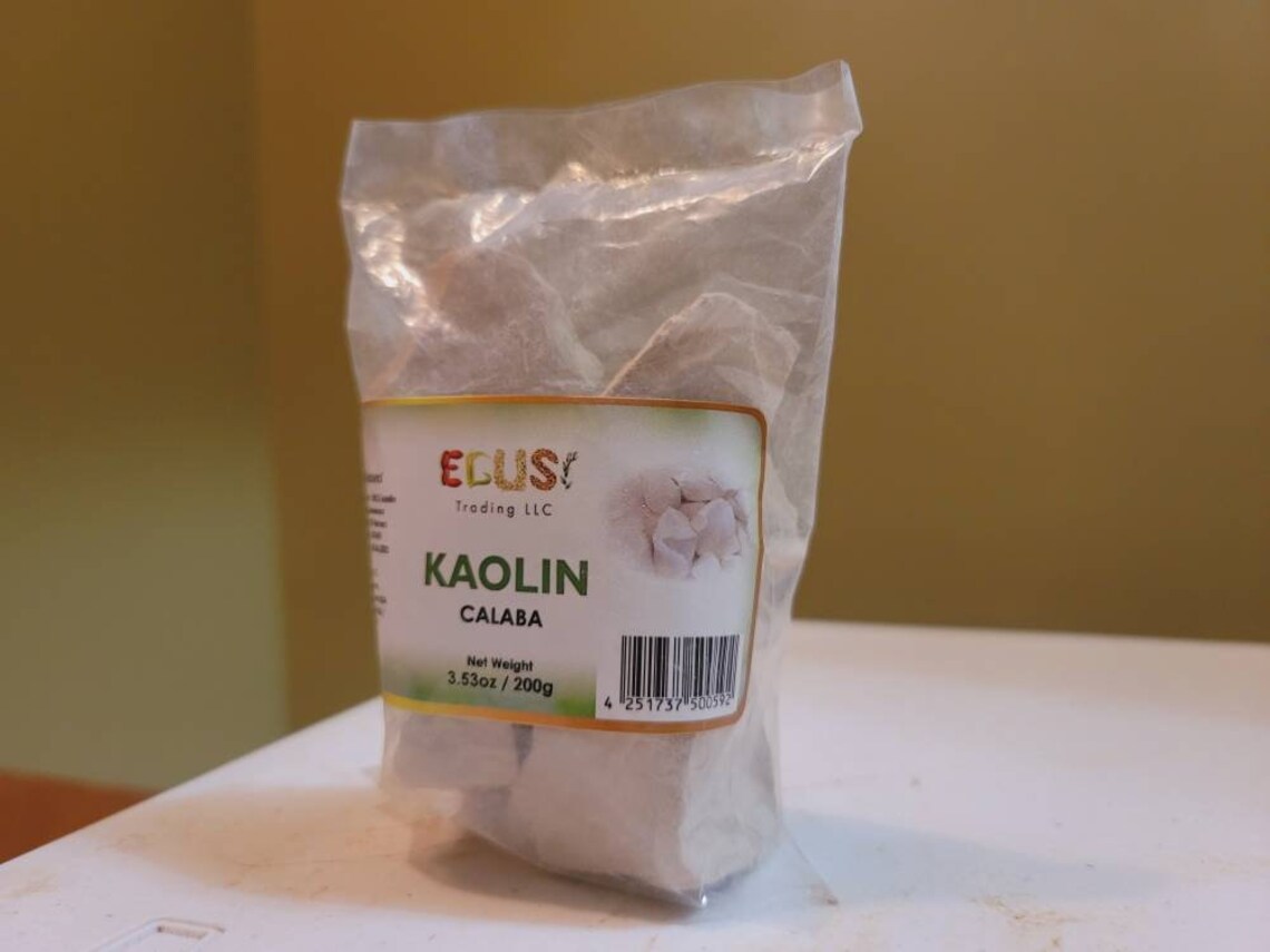 1kg Kalaba Marble Chalk Kaolin Calabaredible Clay Etsy