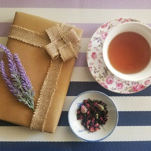 Surprise Book and Tea Box | Vintage Mystery Book and Unique Cup of Tea