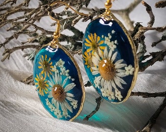 Pressed Flower Earrings, For The Nature Lover