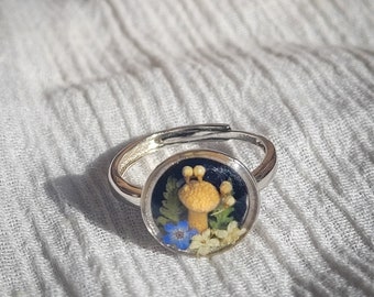 Real Mushroom Mystery Ring, Get A Random Surprise Mushroom Unique to you
