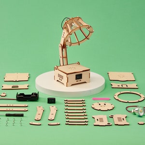 DIY Kit Build a Lamp Educational STEM Toy for Kids, Personalized Gift for kids, Fun Science Crafts STEM Kit image 3