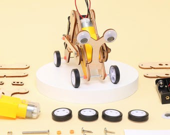 Kit STEM de robot bicho rastrero: Construye y aprende robótica, juguete educativo STEM personalizable