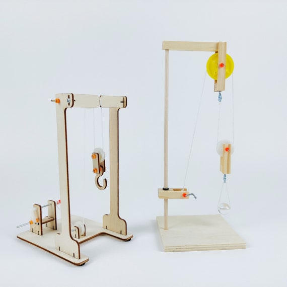 STEM Kit Pulley System Educational DIY STEM Toys for Boys Etsy