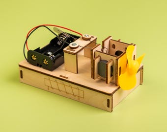 Kit moteur électrique DIY : jouet éducatif STEM pour enfants