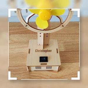 DIY Kit Build an Electric Fan Personalizable, Educational STEM Toy for Kids, Fun Science Crafts, Learn ELectrtrical Circuits image 4