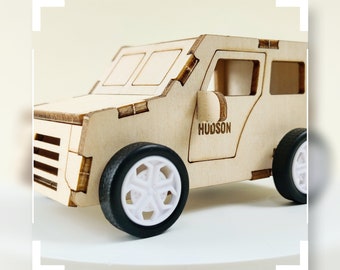 Personalized DIY Car Kit: Educational STEM Toy