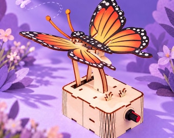 Flapping Butterfly Engineering Kit