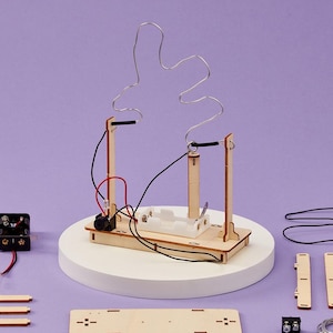 DIY Kit Buzz Wire Game - Educational STEM Toy for Kids, Fun Science Crafts