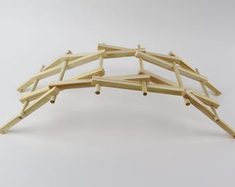 Kit de bricolaje Puente de Da Vinci, juguete STEM educativo, kit