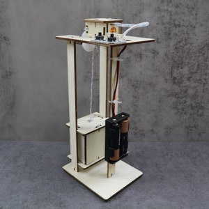 DIY Kit Electric Elevator Educational STEM Toy for Kids, Fun Science Crafts image 5