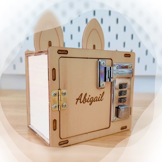 DIY Combination Lock Box Kit: Personalized STEM Toy