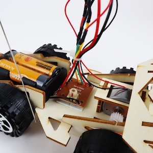 DIY Kit Radio Controlled Car Educational STEM Toy for Kids, Fun Science Crafts STEM Kit image 6