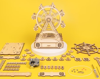 DIY Wooden Ferris Wheel Music Box Kit