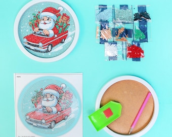 Diamond Art Kit for Kids - Christmas Themes