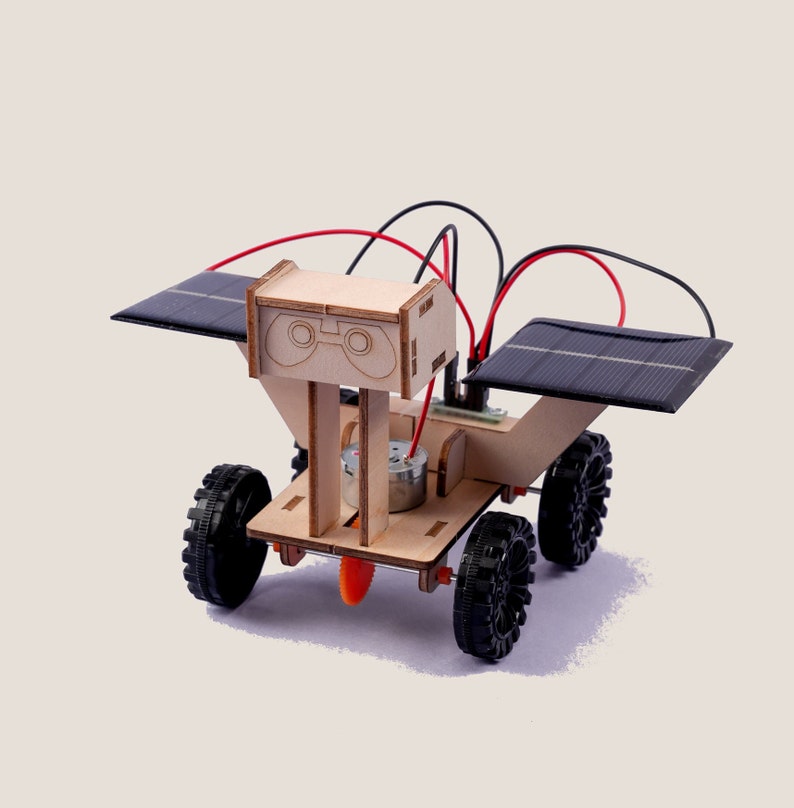 Solar Rover Toy DIY Solar Powered Mars Rover Kit: Educational STEM Toy - Etsy