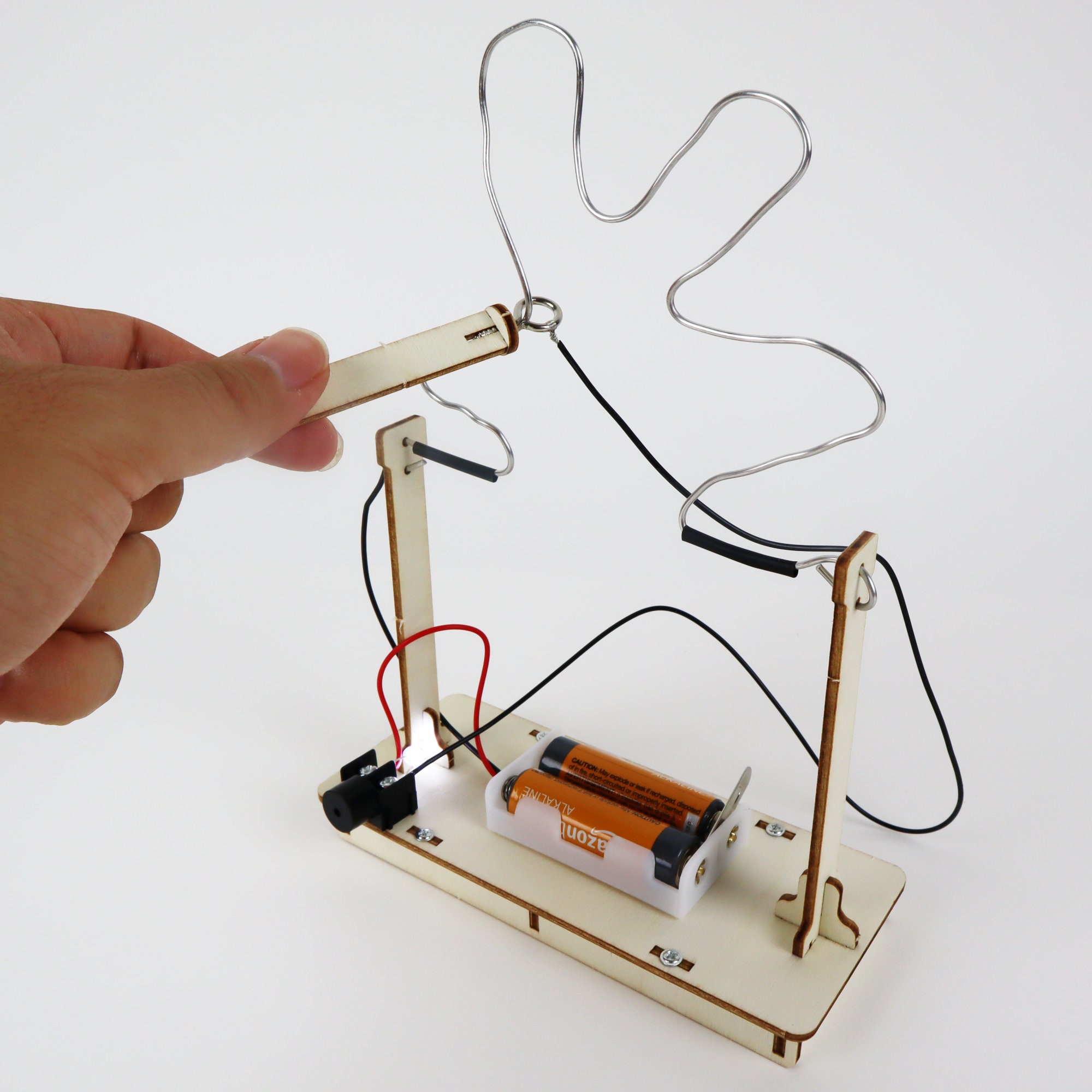 DIY Kit Buzz Wire Game - Educational STEM Toy for Kids, Fun Science ...