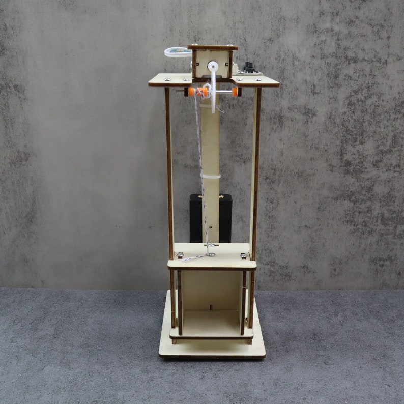 DIY Kit Electric Elevator Educational STEM Toy for Kids, Fun Science Crafts image 4