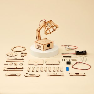 DIY Kit Build a Lamp Educational STEM Toy for Kids, Personalized Gift for kids, Fun Science Crafts STEM Kit image 2