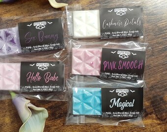 Scented Wax Melt Snap Bar: Long Lasting Glitter Wax