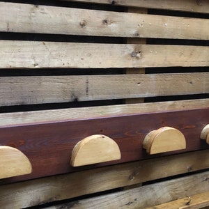 Bridle Rack Hook Headcollar Rack Hangers Rustic Wooden Handmade Horse Gift Free UK Delivery