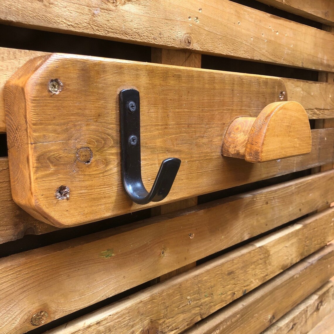 Bridle Hook /headcollar Rack Hanger Hooks for Tack Coat Rustic Handmade