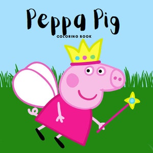 Peppa Pig kleurboek voor kinderen 40 pagina&#39;s
