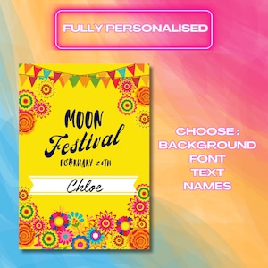 Pass per eventi del festival - ID - Personalizzato con qualsiasi design, logo o foto. Ideale per: matrimoni, feste di laurea, compleanni, addii al celibato e al nubilato.