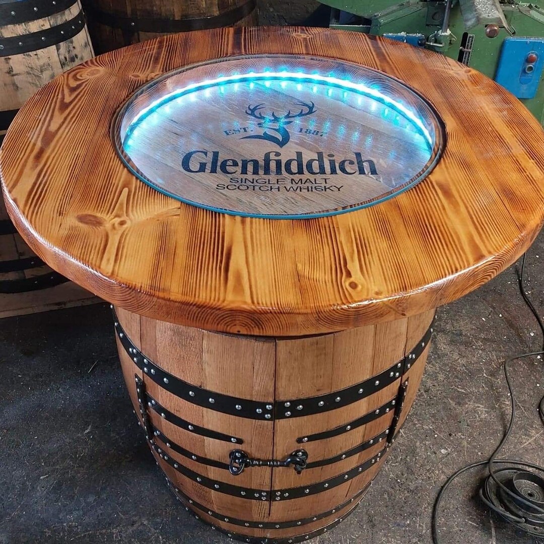 Bespoke Barrel Table Barrel Bar Barrel Barrel Home Bar Man Cave