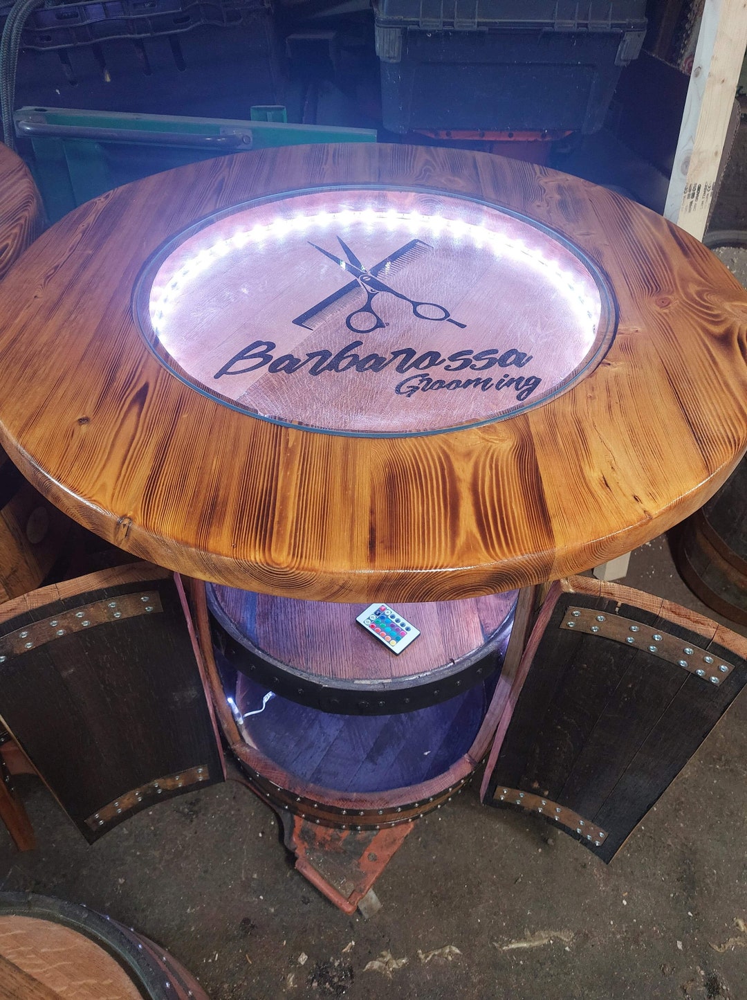 Bespoke Barrel Table Barrel Bar Barrel Barrel Etsy