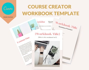 Puede incluir: Una plantilla de cuaderno digital para creadores de cursos. La plantilla incluye una lista de verificación, una tabla de contenido y un plan de lección. La plantilla está diseñada para ayudar a los creadores de cursos a organizar su contenido y crear un cuaderno de aspecto profesional.
