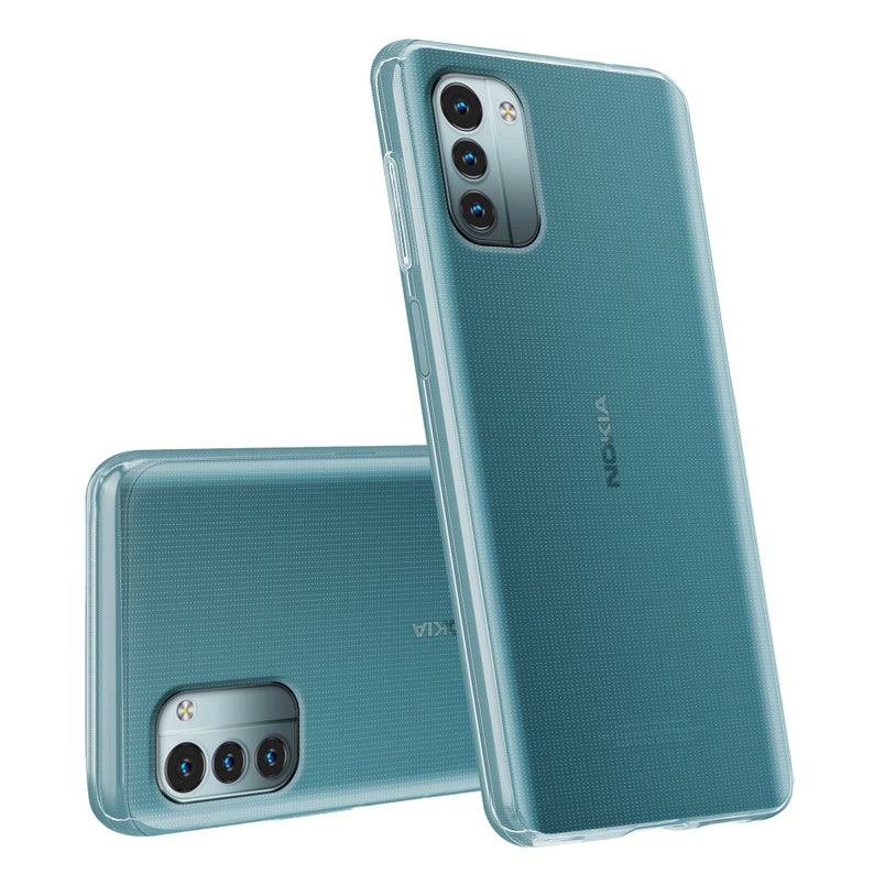 Adolasx Cover Compatibile Per Nokia G21/G11 Silicone Trasparente - Foto 3
