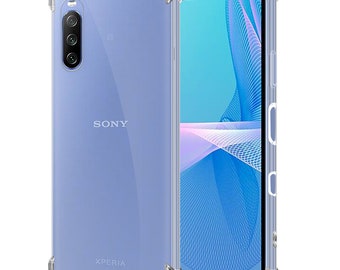 Armour Case For Sony Xperia 10 III Shockproof Clear Slim Cover Gel Transparent