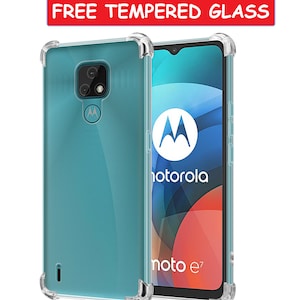 For Motorola G14 G54 G84 E22 E13 G23 G53 G32 Case Gel Phone Cover + Screen  Guard