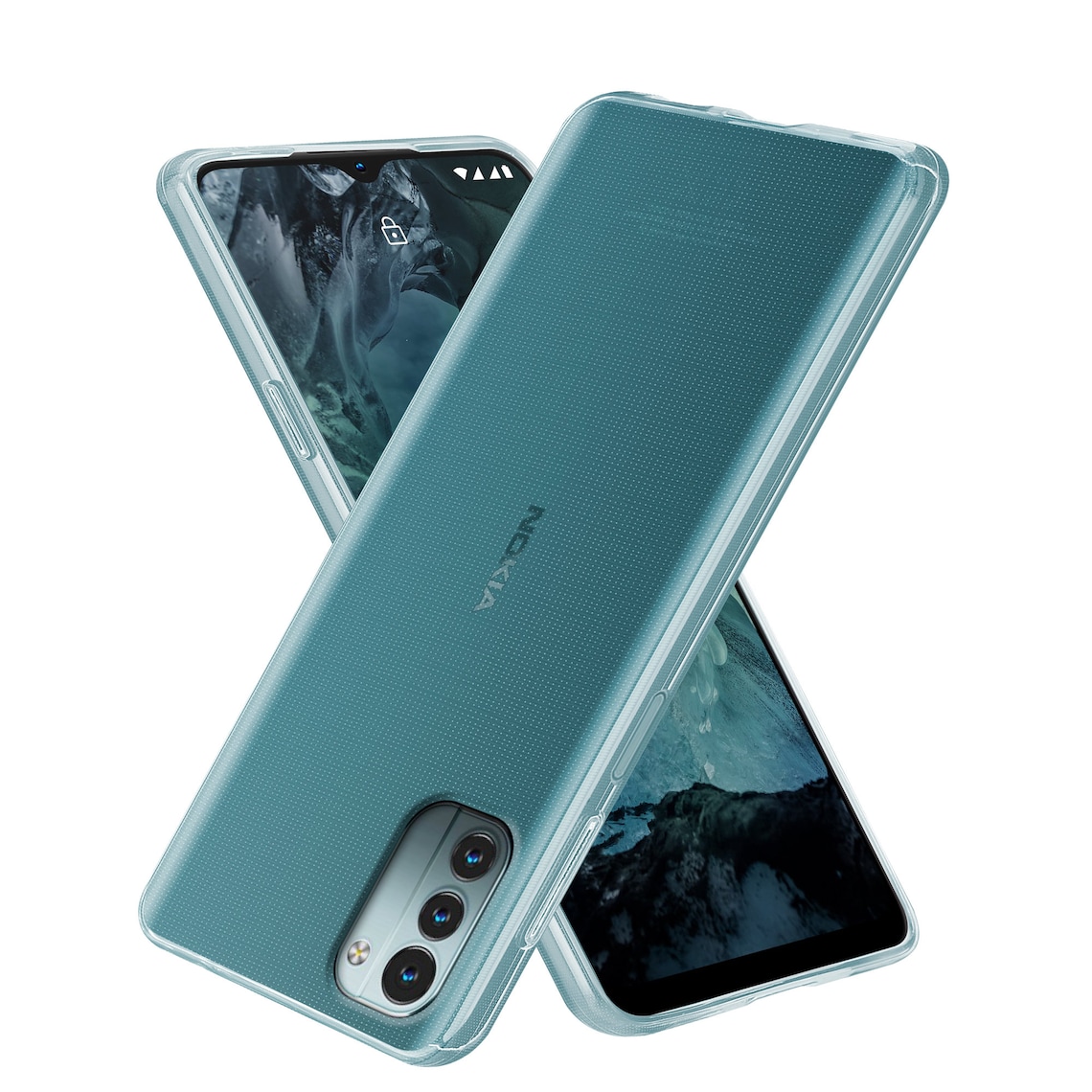 Custodia Nokia G21 / G11 Silicone TPU Antiurto Fantasia Colorata