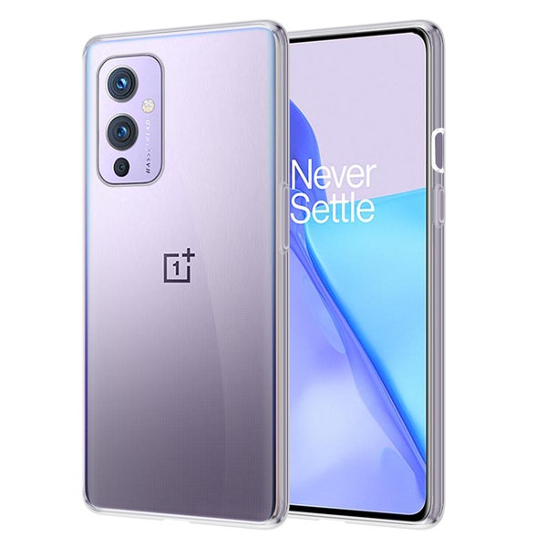 Slim Fit For OnePlus 9 Clear Silicone Gel Cover Bumper Case Cover