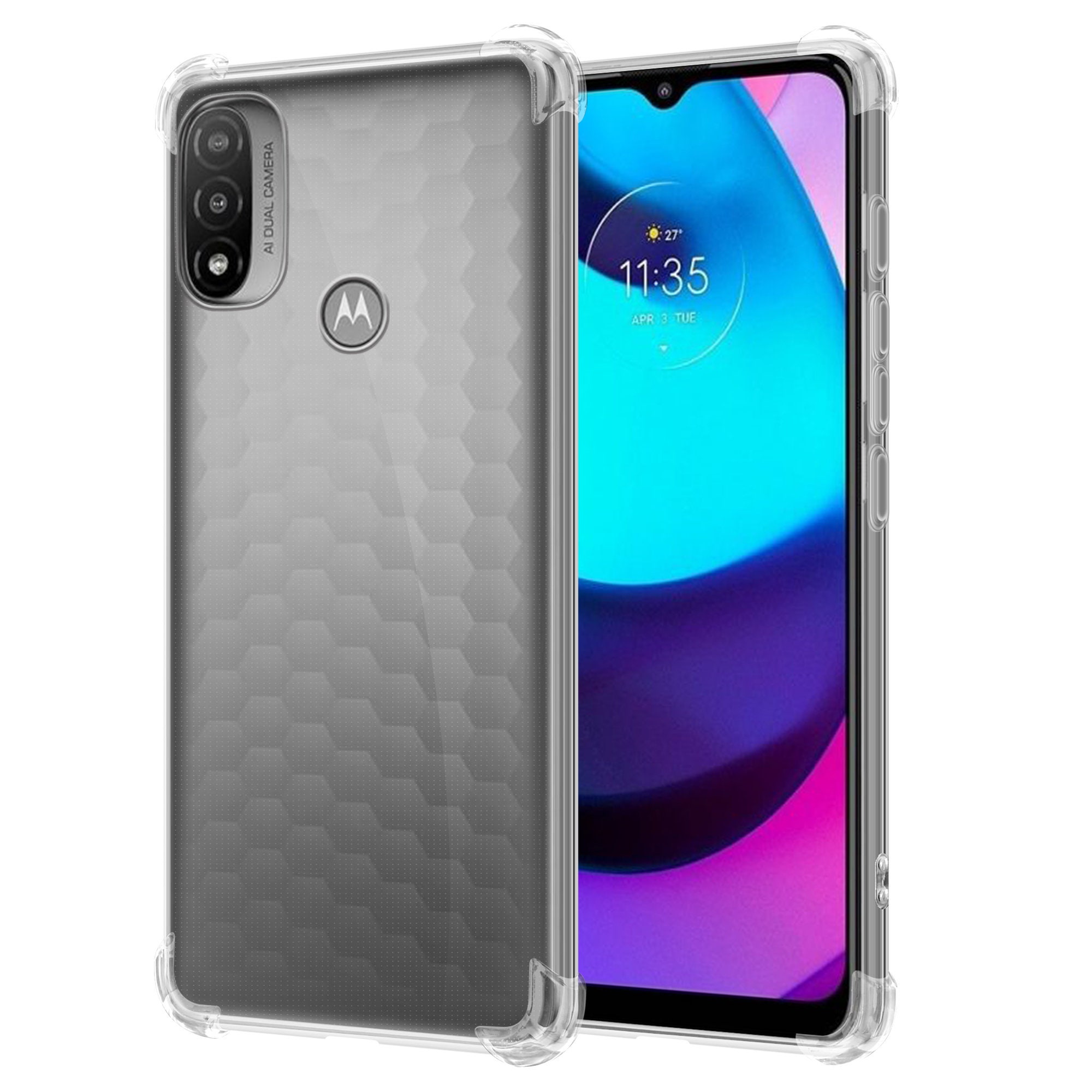 Armour Case for Motorola Moto E20 Clear Cover Tough &glass Etsy UK