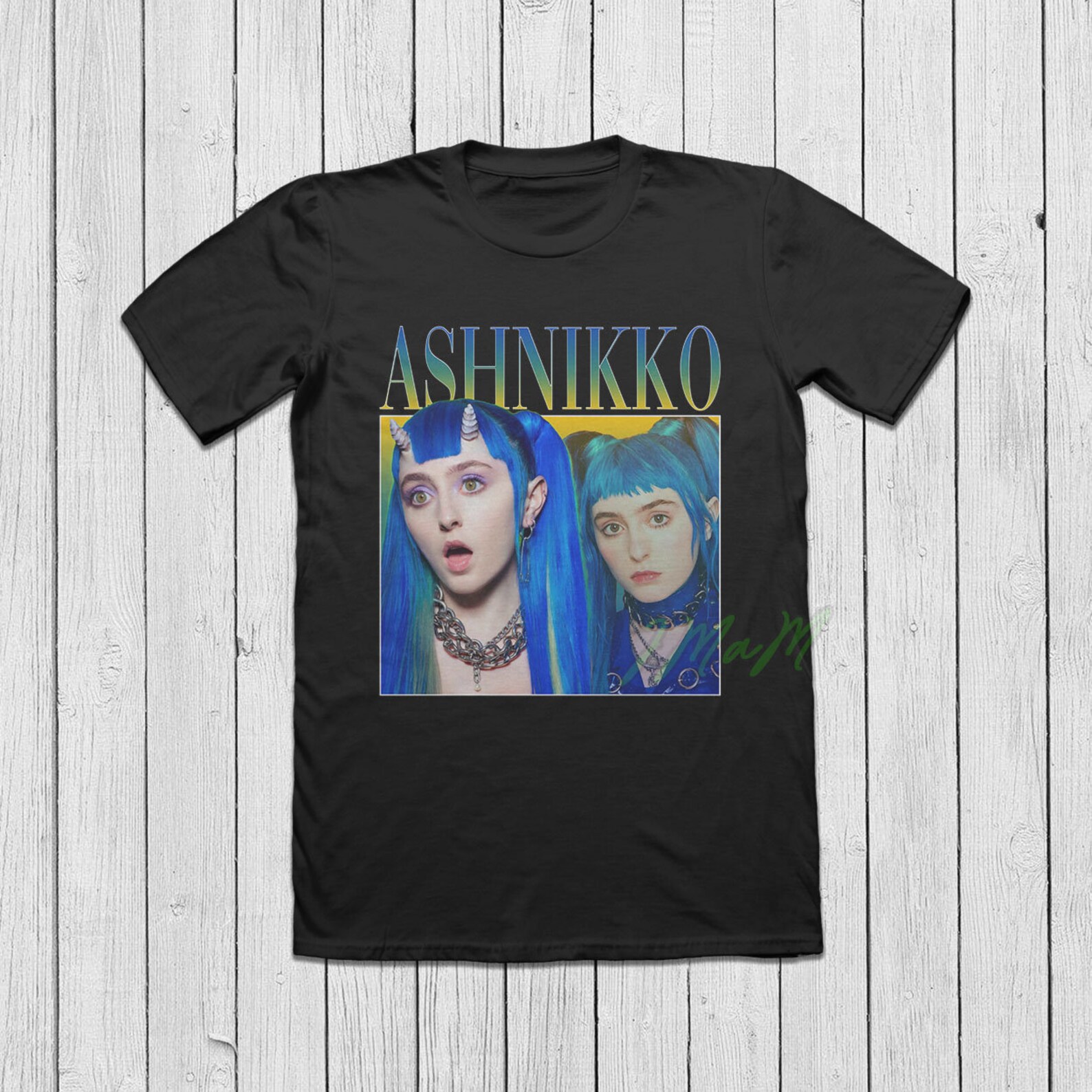 Ashnikko Shirt American Singer Rapper Pop Music Hip Hop Black Etsy