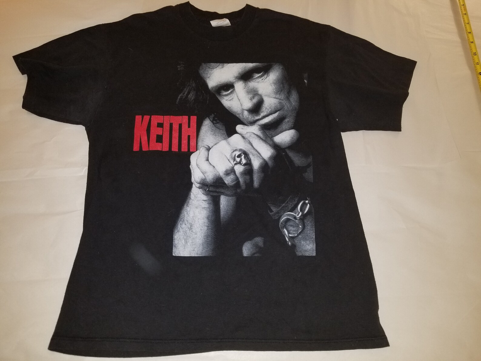 Medium Vintage Slightly Worn Keith Richards T-Shirt 1988 Tour | Etsy
